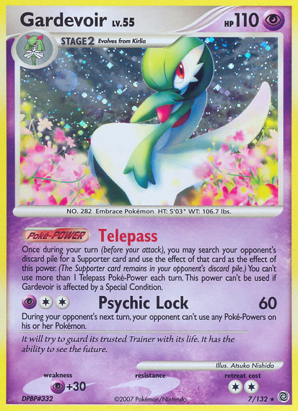 Gardevoir (7/132) [Diamond & Pearl: Secret Wonders] | Exor Games Bridgewater