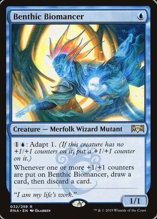 Benthic Biomancer [Ravnica Allegiance] | Exor Games Bridgewater