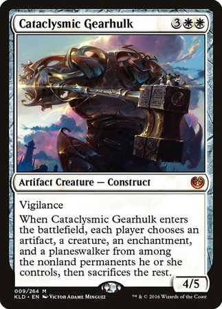 Cataclysmic Gearhulk [Kaladesh] | Exor Games Bridgewater