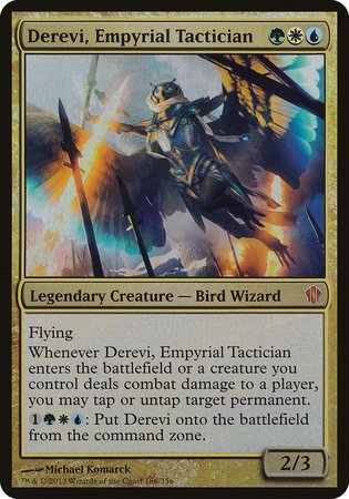Derevi, Empyrial Tactician (Commander 2013) [Commander 2013 Oversized] | Exor Games Bridgewater