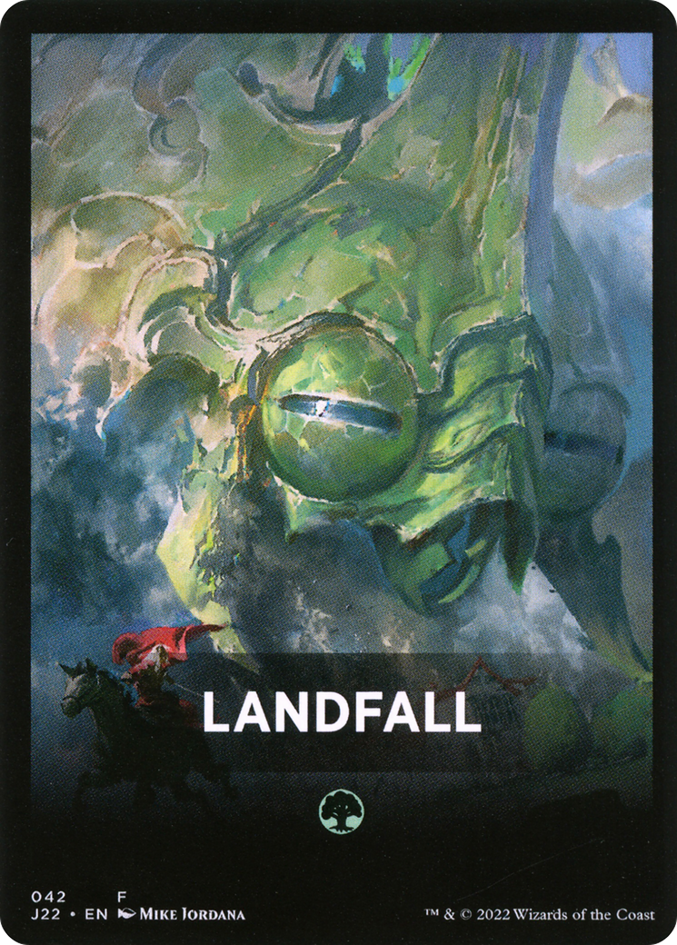 Landfall Theme Card [Jumpstart 2022 Front Cards] | Exor Games Bridgewater