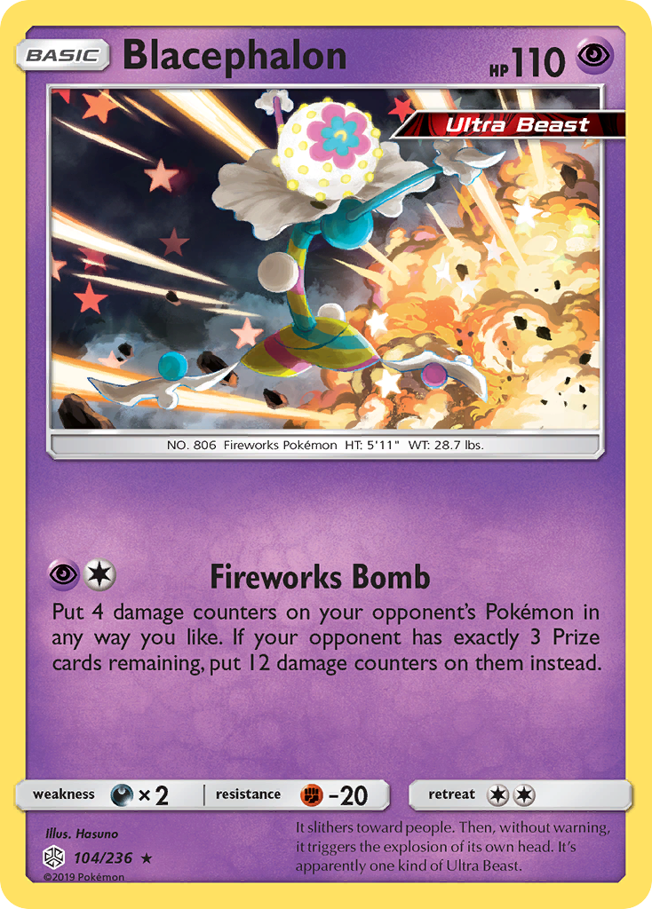 Blacephalon (104/236) [Sun & Moon: Cosmic Eclipse] | Exor Games Bridgewater