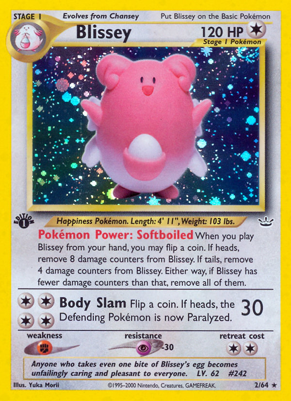 Blissey (2/64) [Neo Revelation 1st Edition] | Exor Games Bridgewater