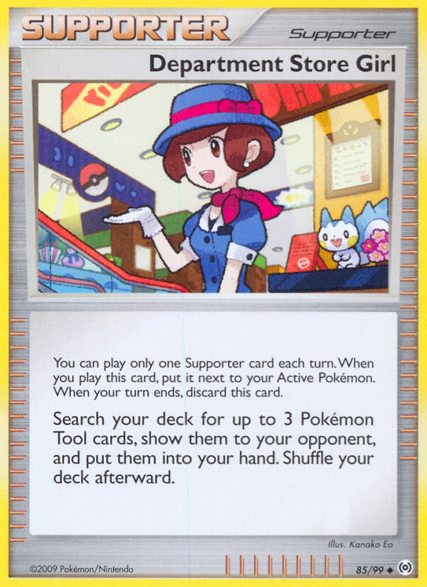 Department Store Girl (85/99) [Platinum: Arceus] | Exor Games Bridgewater