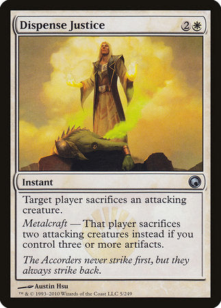 Dispense Justice [Scars of Mirrodin] | Exor Games Bridgewater