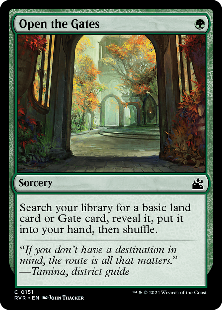 Open the Gates [Ravnica Remastered] | Exor Games Bridgewater