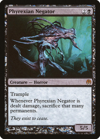 Phyrexian Negator [Duel Decks: Phyrexia vs. the Coalition] | Exor Games Bridgewater