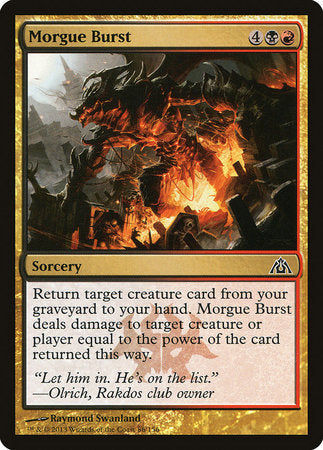 Morgue Burst [Dragon's Maze] | Exor Games Bridgewater