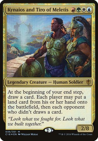 Kynaios and Tiro of Meletis (Commander 2016) [Commander 2016 Oversized] | Exor Games Bridgewater