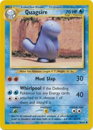 Quagsire (48/64) [Neo Revelation Unlimited] | Exor Games Bridgewater