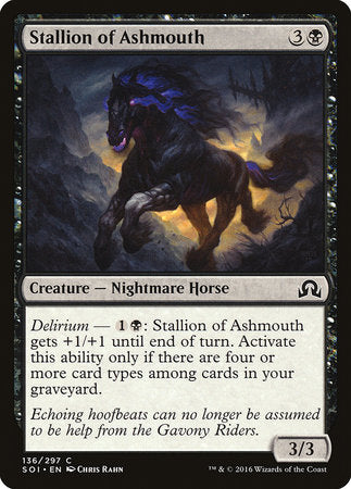 Stallion of Ashmouth [Shadows over Innistrad] | Exor Games Bridgewater