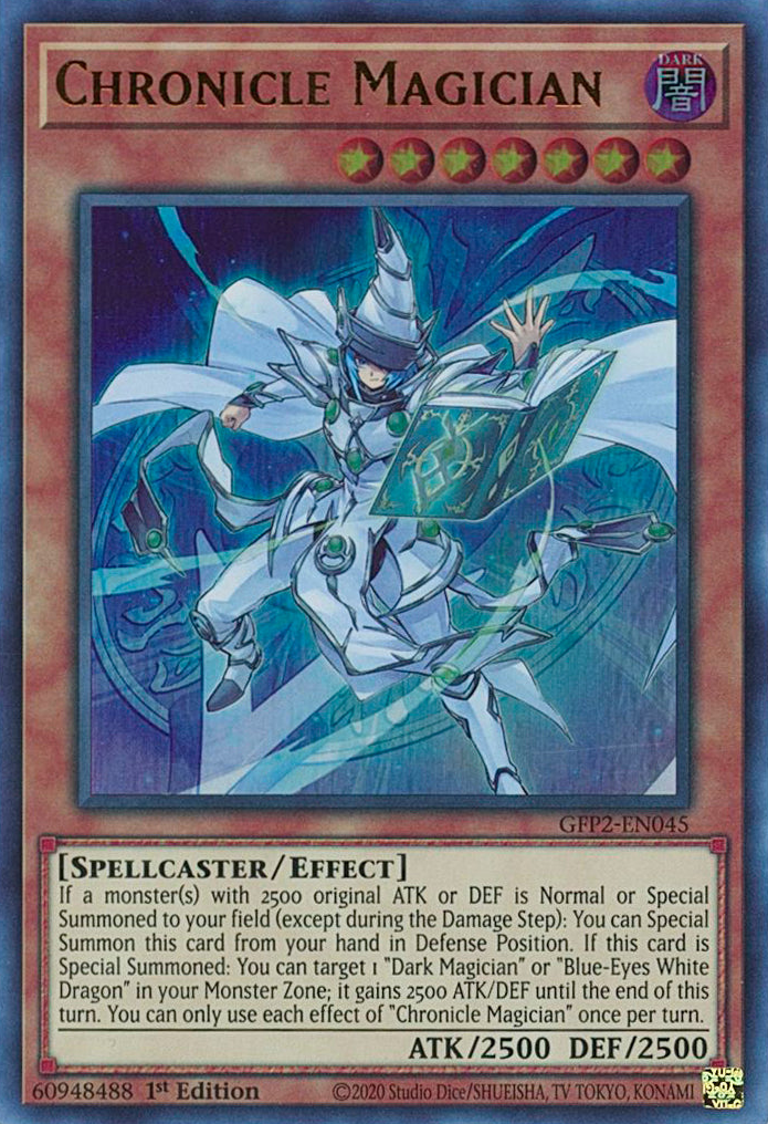 Chronicle Magician [GFP2-EN045] Ultra Rare | Exor Games Bridgewater