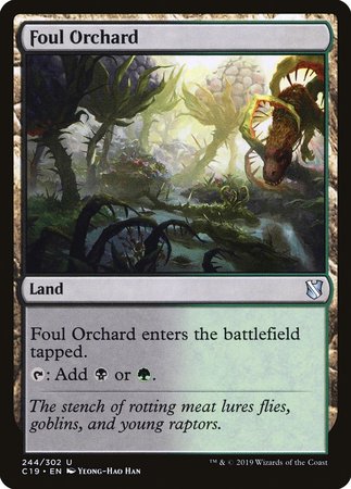 Foul Orchard [Commander 2019] | Exor Games Bridgewater