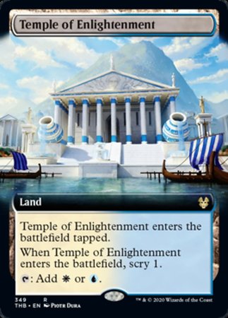 Temple of Enlightenment (Extended Art) [Theros Beyond Death] | Exor Games Bridgewater