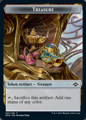 Bird Token // Treasure Token (21) [Modern Horizons 2 Tokens] | Exor Games Bridgewater