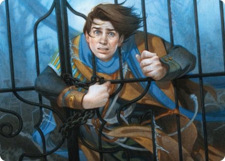 Locked in the Cemetery Art Card [Innistrad: Midnight Hunt Art Series] | Exor Games Bridgewater