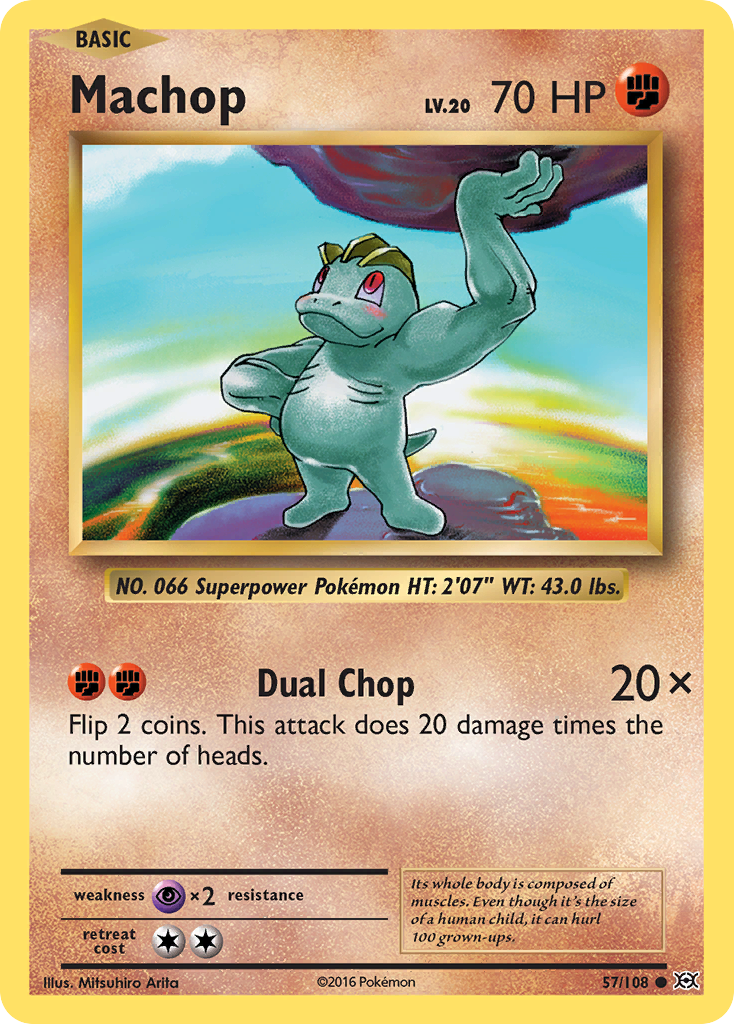 Machop (57/108) [XY: Evolutions] | Exor Games Bridgewater