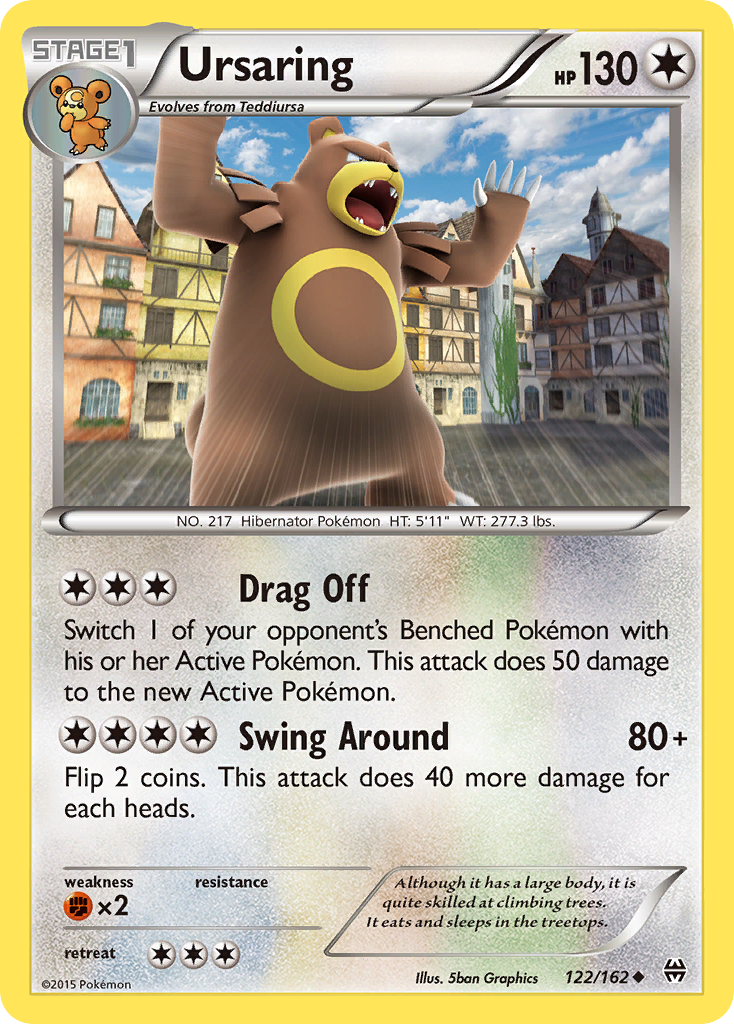 Ursaring (122/162) [XY: BREAKthrough] | Exor Games Bridgewater