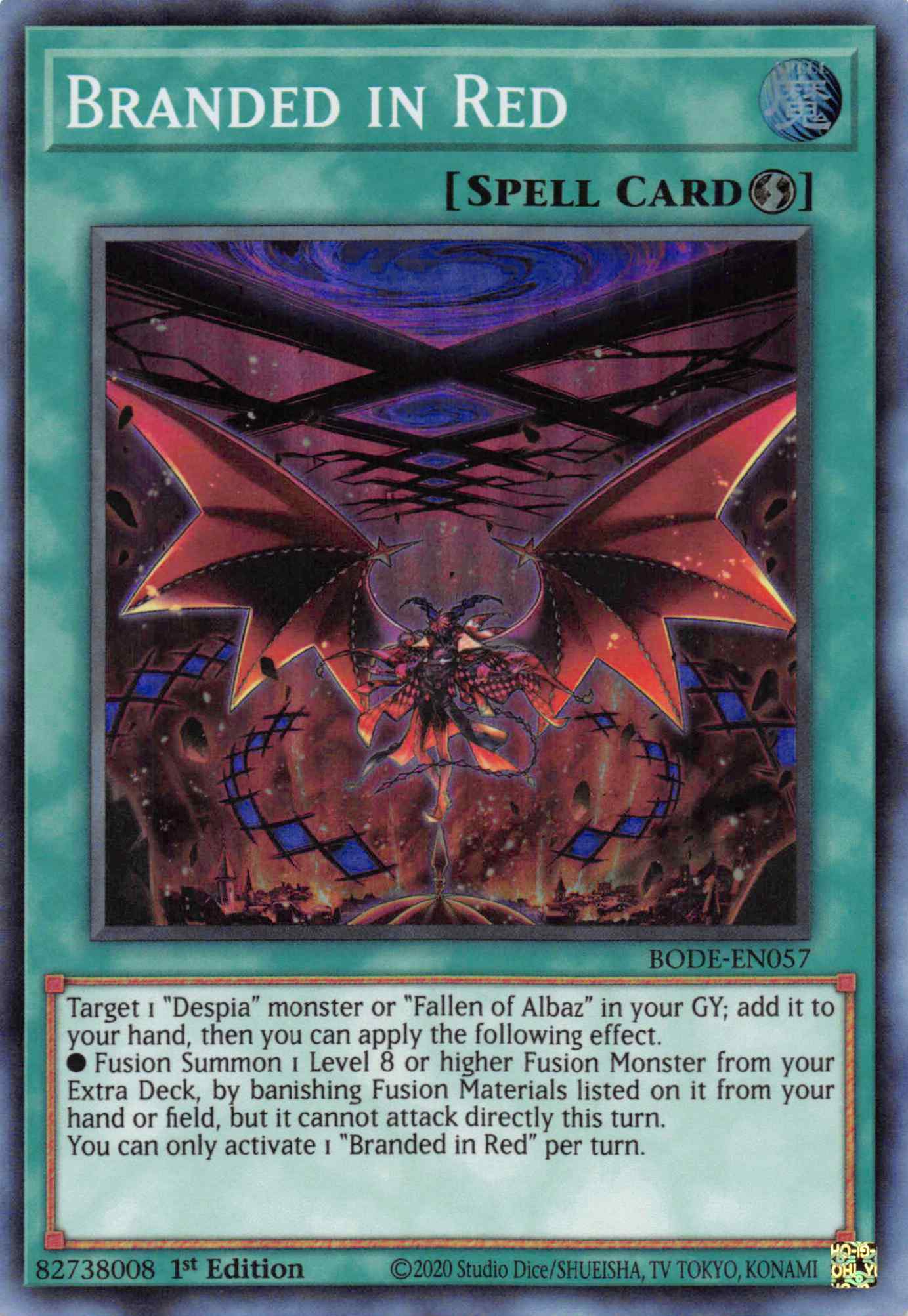 Branded in Red [BODE-EN057] Super Rare | Exor Games Bridgewater