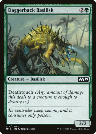 Daggerback Basilisk [Core Set 2019] | Exor Games Bridgewater