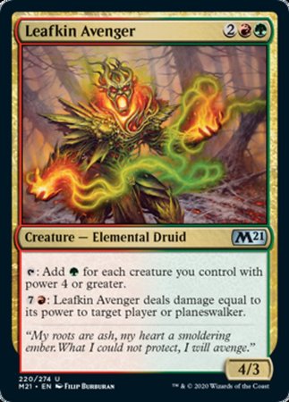 Leafkin Avenger [Core Set 2021] | Exor Games Bridgewater