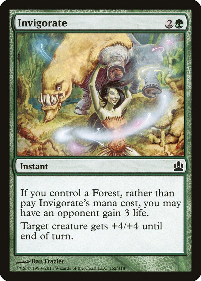 Invigorate [Commander 2011] | Exor Games Bridgewater