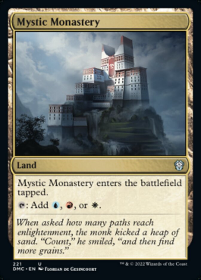 Mystic Monastery [Dominaria United Commander] | Exor Games Bridgewater