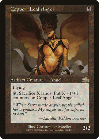 Copper-Leaf Angel [Prophecy] | Exor Games Bridgewater