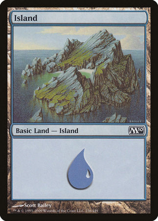 Island (236) [Magic 2010] | Exor Games Bridgewater