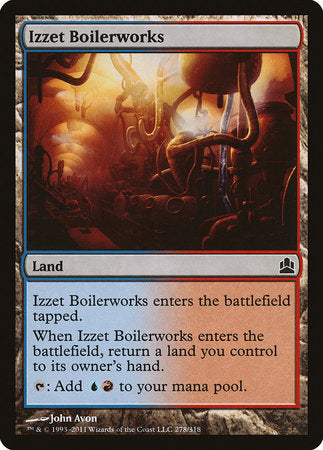 Izzet Boilerworks [Commander 2011] | Exor Games Bridgewater