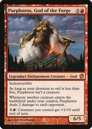 Purphoros, God of the Forge [Theros] | Exor Games Bridgewater