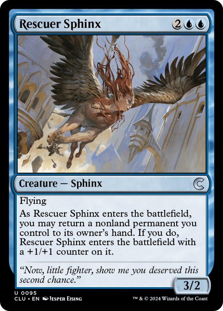 Rescuer Sphinx [Ravnica: Clue Edition] | Exor Games Bridgewater