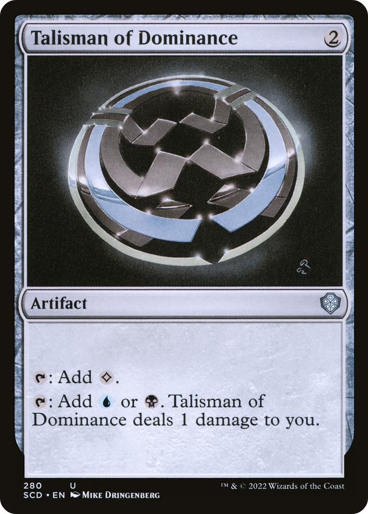 Talisman of Dominance [Starter Commander Decks] | Exor Games Bridgewater