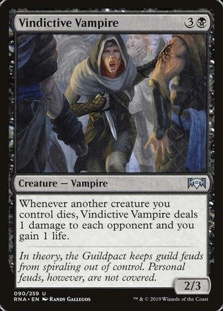 Vindictive Vampire [Ravnica Allegiance] | Exor Games Bridgewater