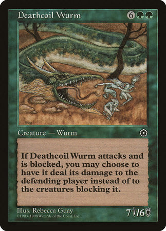 Deathcoil Wurm [Portal Second Age] | Exor Games Bridgewater