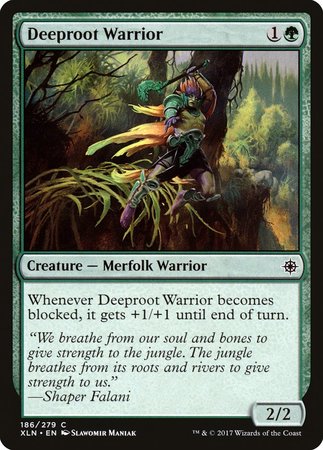 Deeproot Warrior [Ixalan] | Exor Games Bridgewater