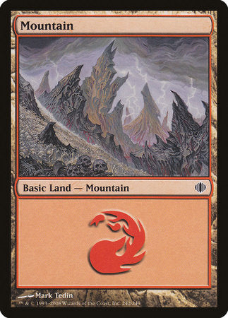 Mountain (242) [Shards of Alara] | Exor Games Bridgewater