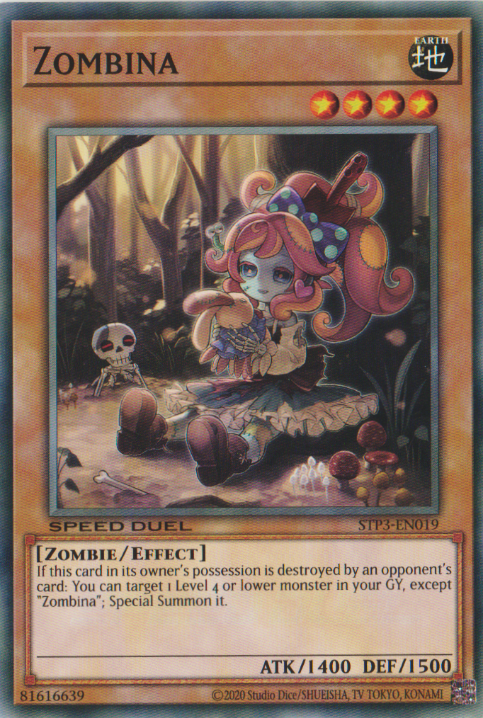 Zombina [STP3-EN019] Common | Exor Games Bridgewater