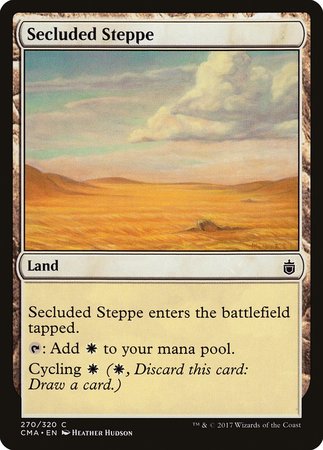 Secluded Steppe [Commander Anthology] | Exor Games Bridgewater