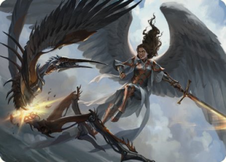 Destroy Evil Art Card [Dominaria United Art Series] | Exor Games Bridgewater