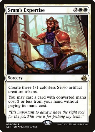 Sram's Expertise [Aether Revolt] | Exor Games Bridgewater