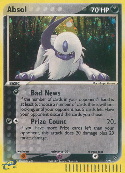 Absol (1/97) [EX: Dragon] | Exor Games Bridgewater