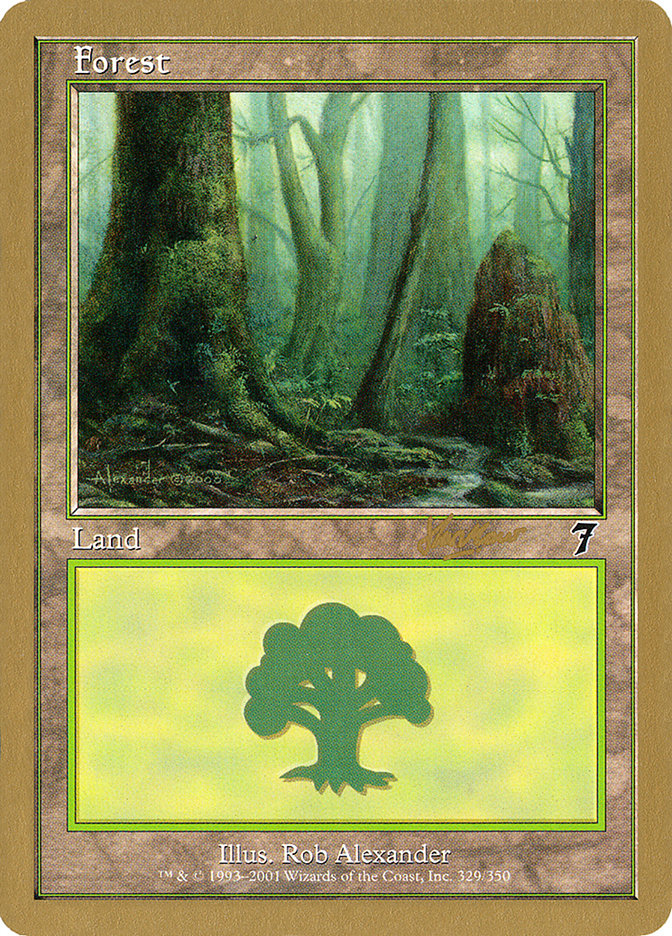 Forest (329) (Sim Han How) [World Championship Decks 2002] | Exor Games Bridgewater