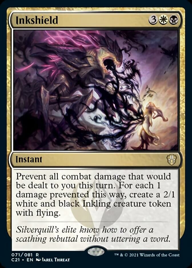 Inkshield [Commander 2021] | Exor Games Bridgewater