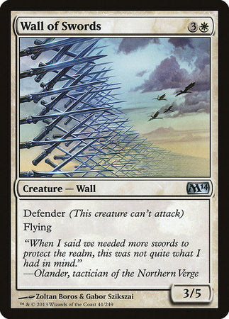 Wall of Swords [Magic 2014] | Exor Games Bridgewater