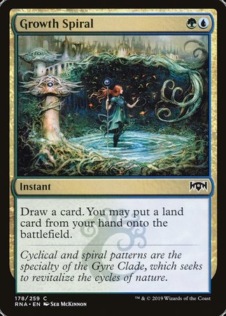 Growth Spiral [Ravnica Allegiance] | Exor Games Bridgewater