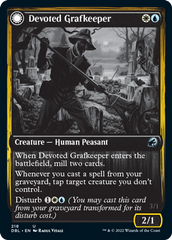 Devoted Grafkeeper // Departed Soulkeeper [Innistrad: Double Feature] | Exor Games Bridgewater