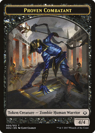 Proven Combatant Token [Hour of Devastation Tokens] | Exor Games Bridgewater