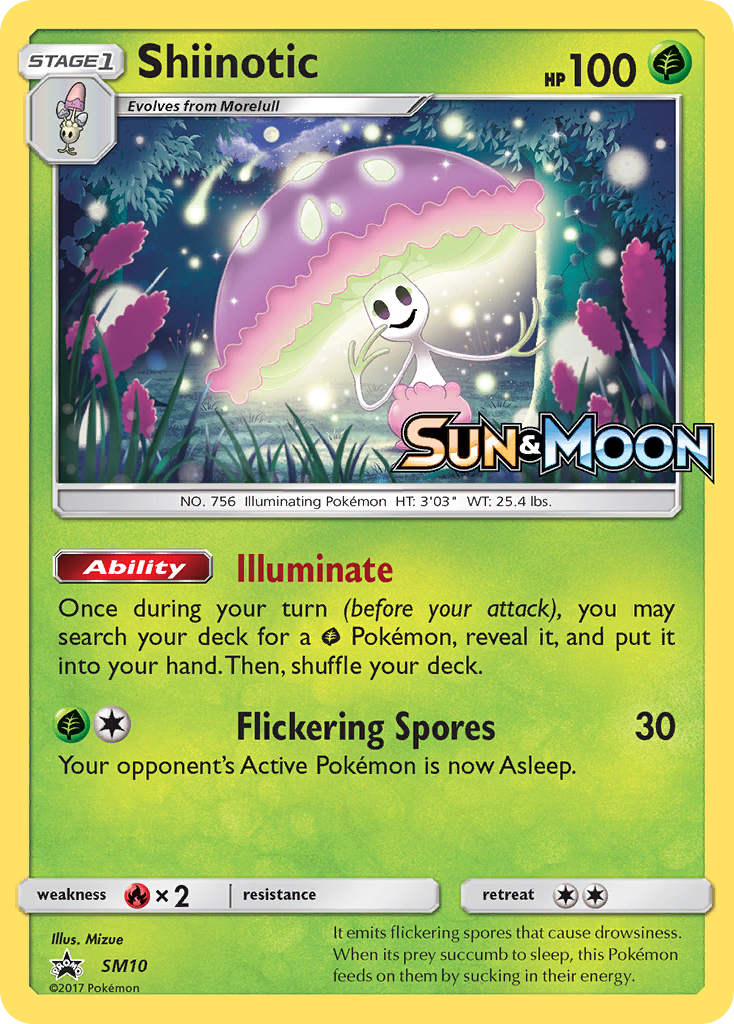 Shiinotic (SM10) [Sun & Moon: Black Star Promos] | Exor Games Bridgewater