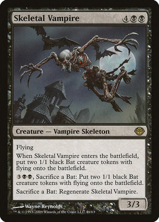 Skeletal Vampire [Duel Decks: Garruk vs. Liliana] | Exor Games Bridgewater